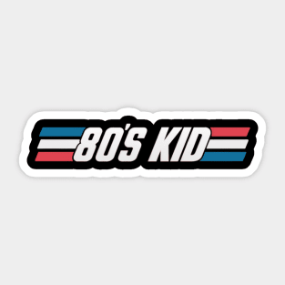 80's Kid Sticker